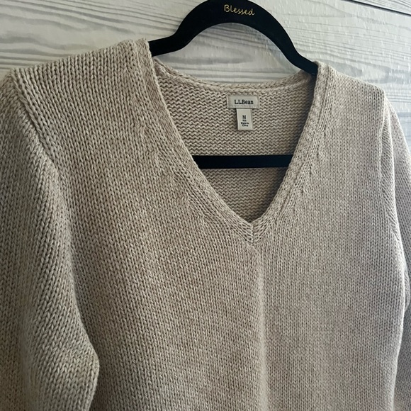 L L Bean Knit Sweater M - Picture 13 of 16